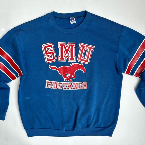 Russell Athletic Other - Vintage SMU Southern Methodist University Mustangs Sweatshirt XL